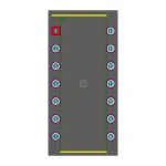 آی سی گیت NOT اشمیت تریگری 74HC14