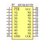 آی سی بافر 74LS273