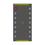 آی سی فلیپ فلاپ JK شماره 74HC73