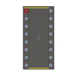 آی سی دی مالتی پلکسر 74HC139
