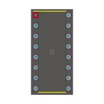 آی سی لچ ۴ بیتی S/R شماره 4044