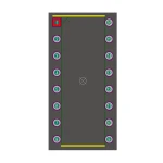 آی سی 4027 فلیپ فلاپ JK