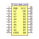 آی سی بافر دوطرفه 74HC245