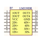 آی سی LM339 SMD