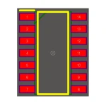 آی سی LM339 SMD