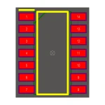 آی سی مقایسه کننده ولتاژ LM2901 SMD
