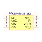 آی سی آپ امپ SMD OPA656U