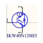 ترانزیستور IKW40N120H3 N-Channel IGBT