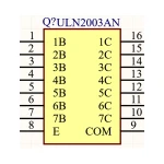 آی سی درایور ULN2003AN