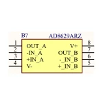 آی سی آپ امپ SMD AD8629ARZ