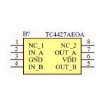 آی سی درایور ماسفت SMD TC4427AEOA