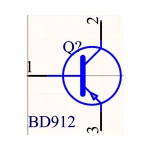 ترانزیستور قدرت BD912 PNP