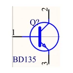 ترانزیستور BD135 کپی