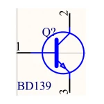 ترانزیستور BD139 کپی