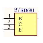 ترانزیستور BD681 کپی