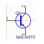 ترانزیستور قدرت MJE3055T NPN