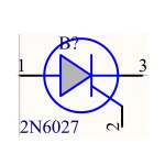 ترانزیستور 2N6027 کپی