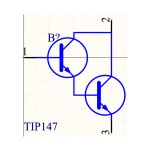 ترانزیستور PNP دارلینگتون TIP147