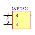 ترانزیستور قدرت دارلینگتون BD679 NPN