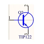 ترانزیستور TIP122 کپی