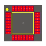 میکروکنترلر ATMEGA88PA-AU اصل بازسازی شده SMD (تست شده)