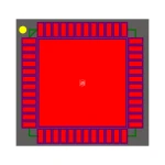 آی سی CDCE62005RGZT