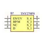 آی سی مبدل سوئیچینگ TNY279PN