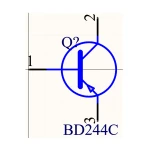 ترانزیستور قدرت BD244C PNP