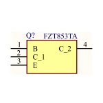 ترانزیستور SMD FZT853TA NPN