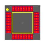 میکروکنترلر SMD STM32L031K6T6 ARM