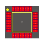 میکروکنترلر SMD ATMEGA328P-AU
