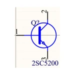 ترانزیستور 2SC5200 بازسازی شده