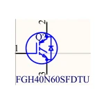 ترانزیستور FGH40N60SFD N-Channel IGBT