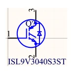 ترانزیستور SMD ISL9V3040S3S N-Channel IGBT