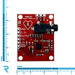 ماژول سنسور الکتروکاردیوگرافی (ECG) AD8232 به همراه الکترود