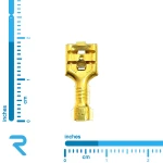 سر سیم کولری مادگی برنجی سایز 6.3