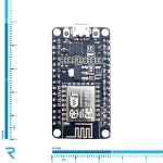 برد توسعه NodeMCU دارای هسته وای فای ESP8266 و مبدل CP2102 با پورت micro USB