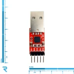 ماژول مبدل USB به سریال TTL تراشه CP2102 به همراه سیم جامپر