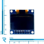 ماژول نمایشگر OLED زرد-آبی 0.96 اینچ 7 پین دارای ارتباط SPI