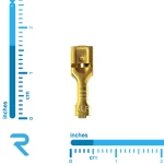 سر سیم کولری مادگی برنجی سایز 4.8