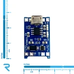 ماژول شارژ و محافظ باتری لیتیومی TC4056/TP4056 با پورت Micro USB
