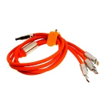 کابل شارژر USB به میکرو USB و لایتنینگ و USB-Type-C