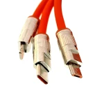 کابل شارژر USB به میکرو USB و لایتنینگ و USB-Type-C