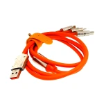 کابل شارژر USB به میکرو USB و لایتنینگ و USB-Type-C