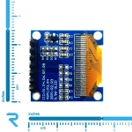 ماژول نمایشگر OLED زرد-آبی 0.96 اینچ دارای ارتباط SPI