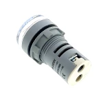 ولت متر پنلی AC چراغ سیگنالی سفید دایره ای با قطر 22mm