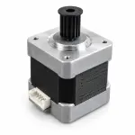 استپ موتور 24 - 12 ولت 1.8 درجه NEMA17 مدل 17HD8001 بازسازی شده