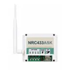 ریموت کنترل ASK بیسیم 433 مگاهرتز مدل NRC433ASK
