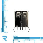 کانکتور مادگی USB مدل A عمودی