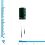 خازن الکترولیت 470 میکرو فاراد 25 ولت TAICON سری HD ساخت تایوان
